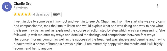 Chiropractic Portland OR Patient Testimonial